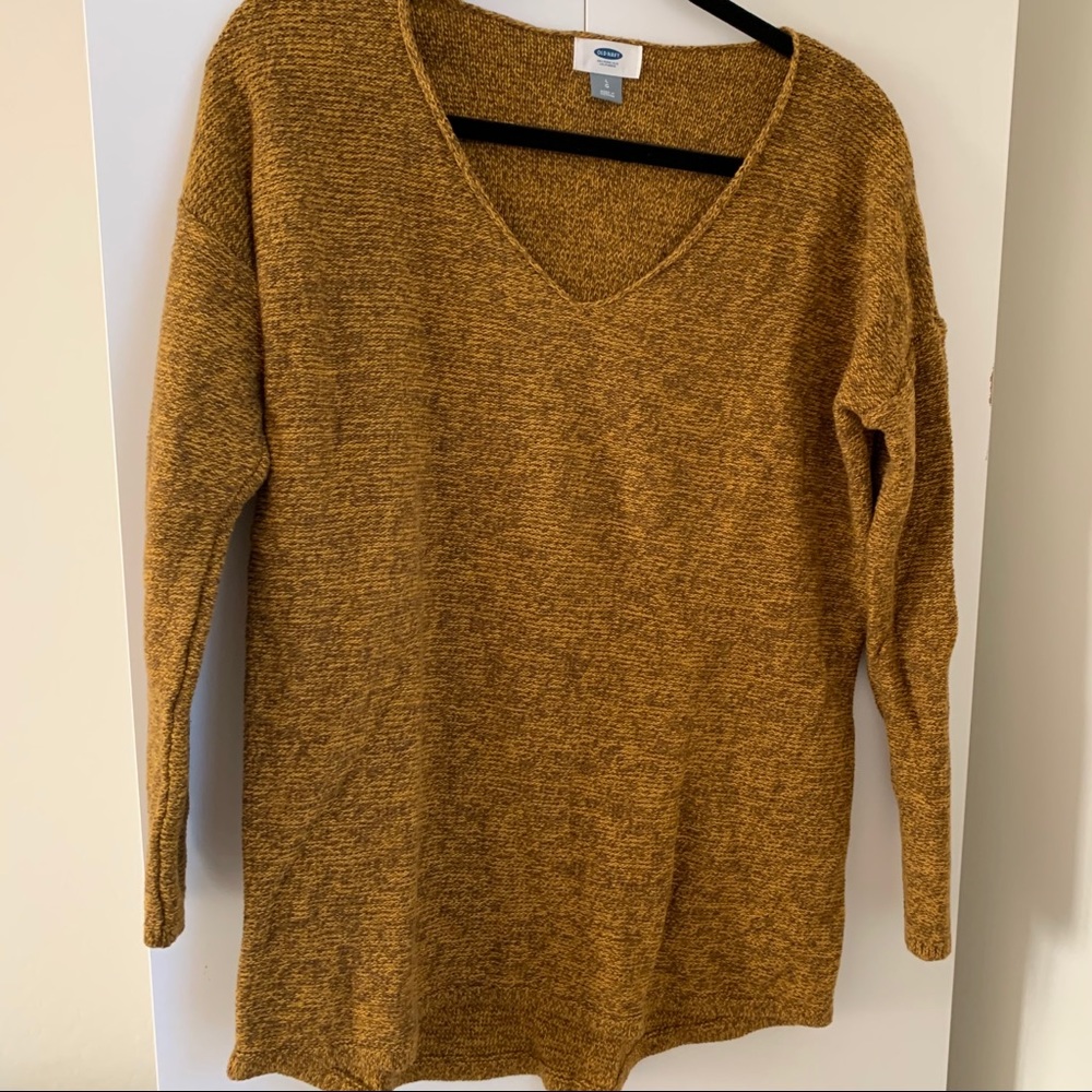 Mustard old navy sweater